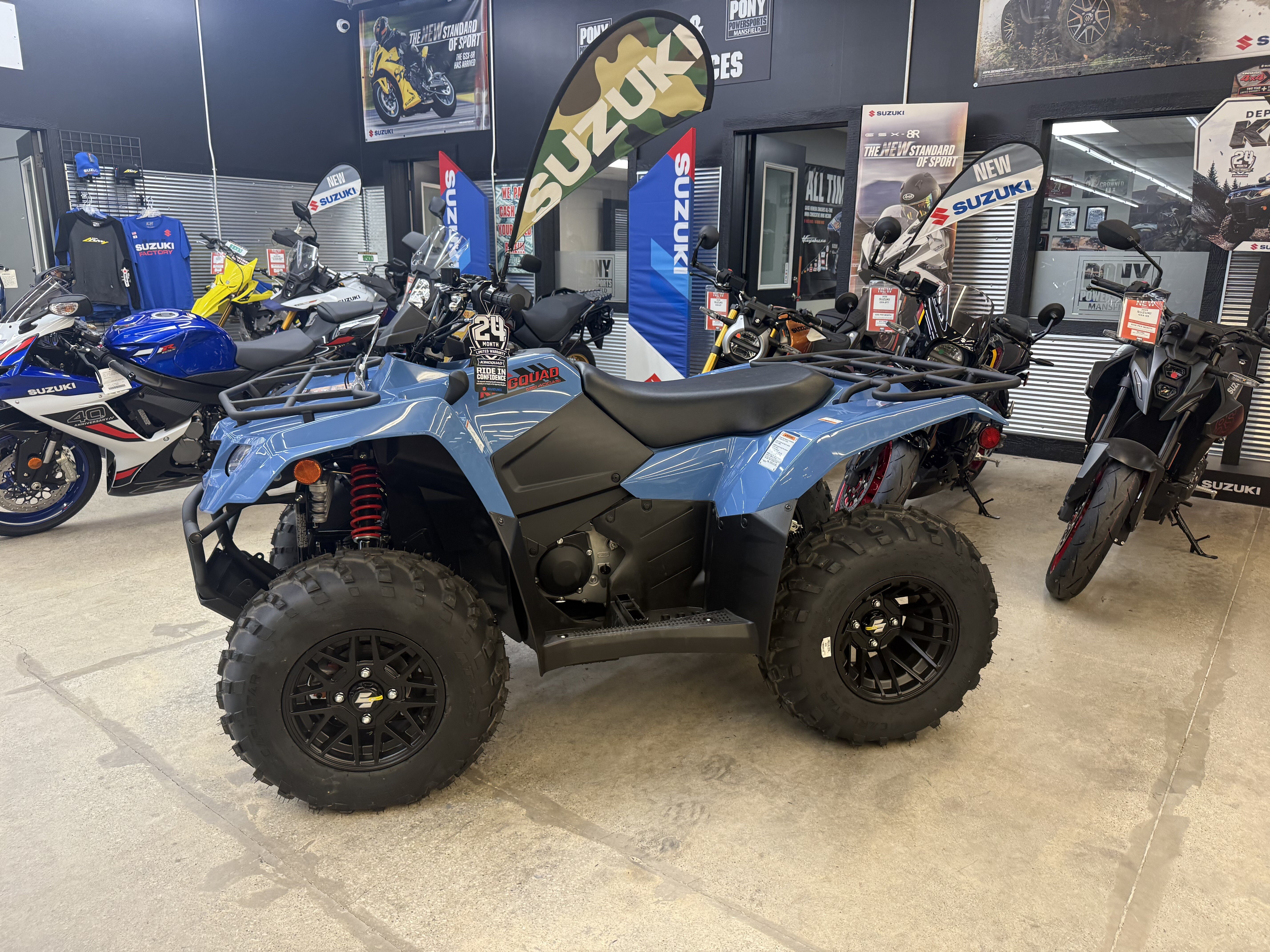 New 2025 Suzuki KingQuad 400 ASi SE
