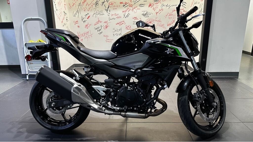 New 2025 Kawasaki Z500 ABS