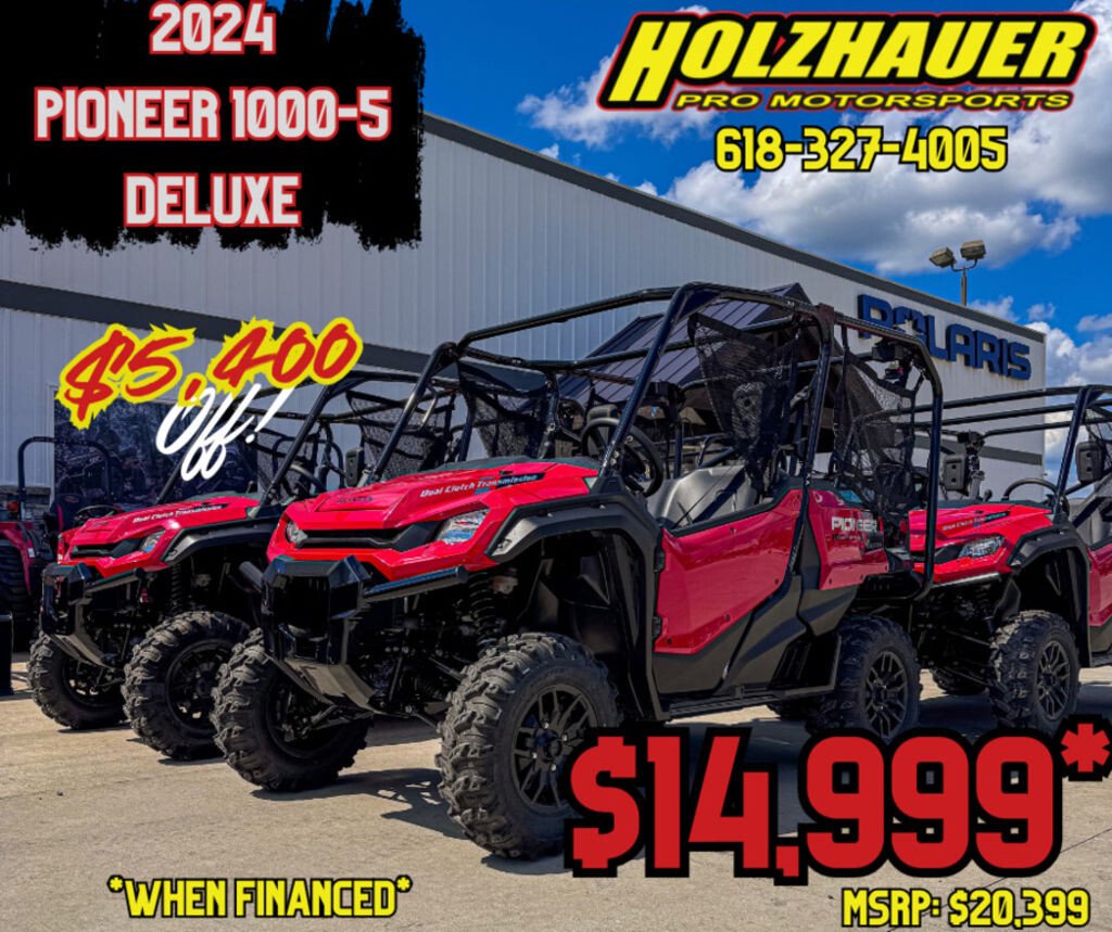 New 2024 Honda Pioneer 1000