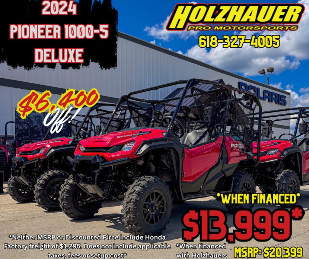 New 2024 Honda Pioneer 1000