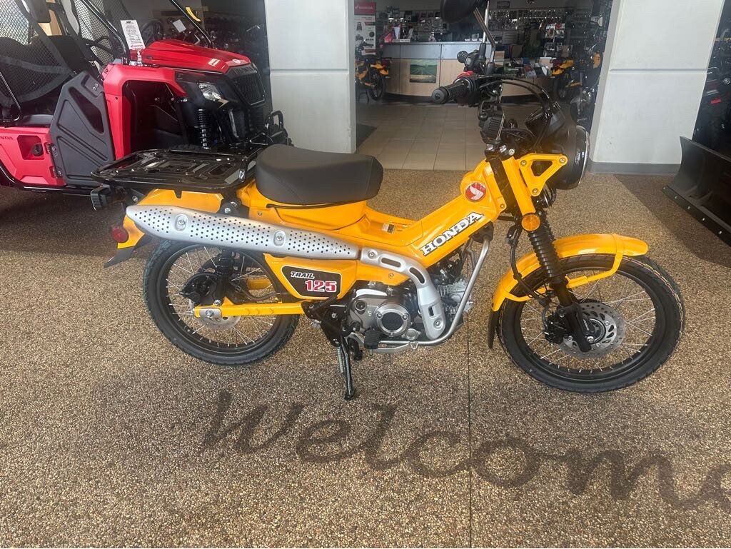 New 2024 Honda Trail 125