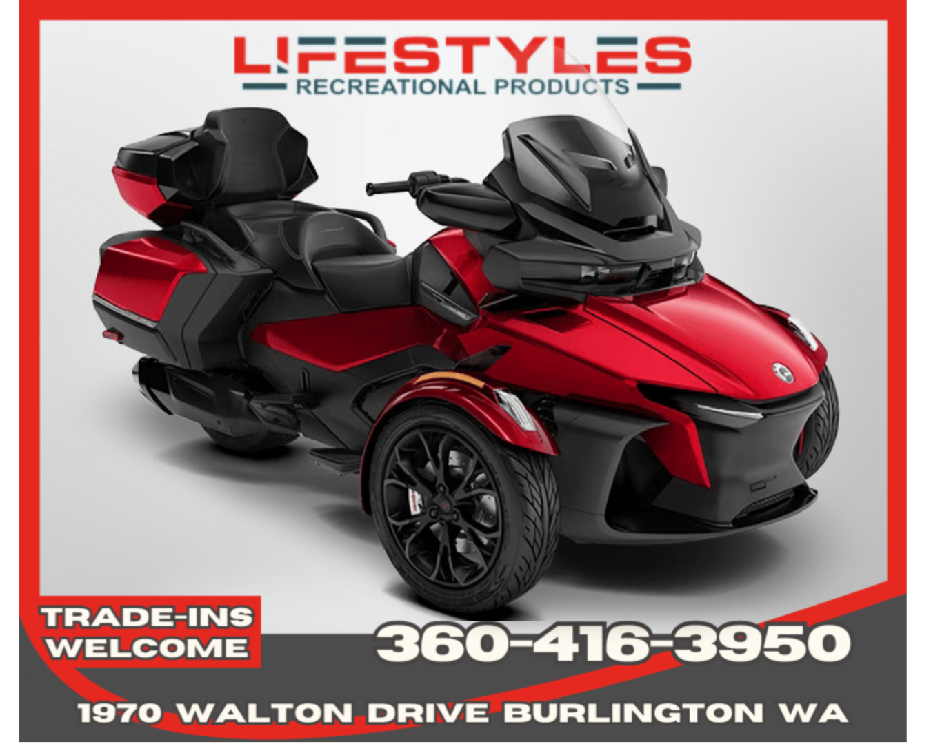 New 2024 Can-Am Spyder RT