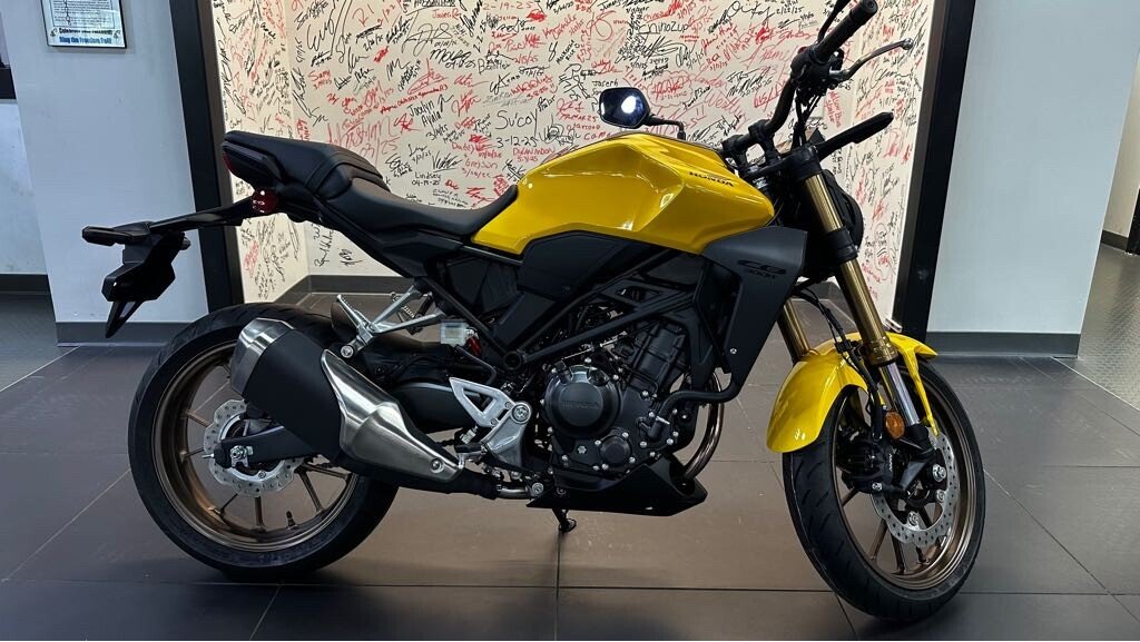 New 2025 Honda CB300R ABS