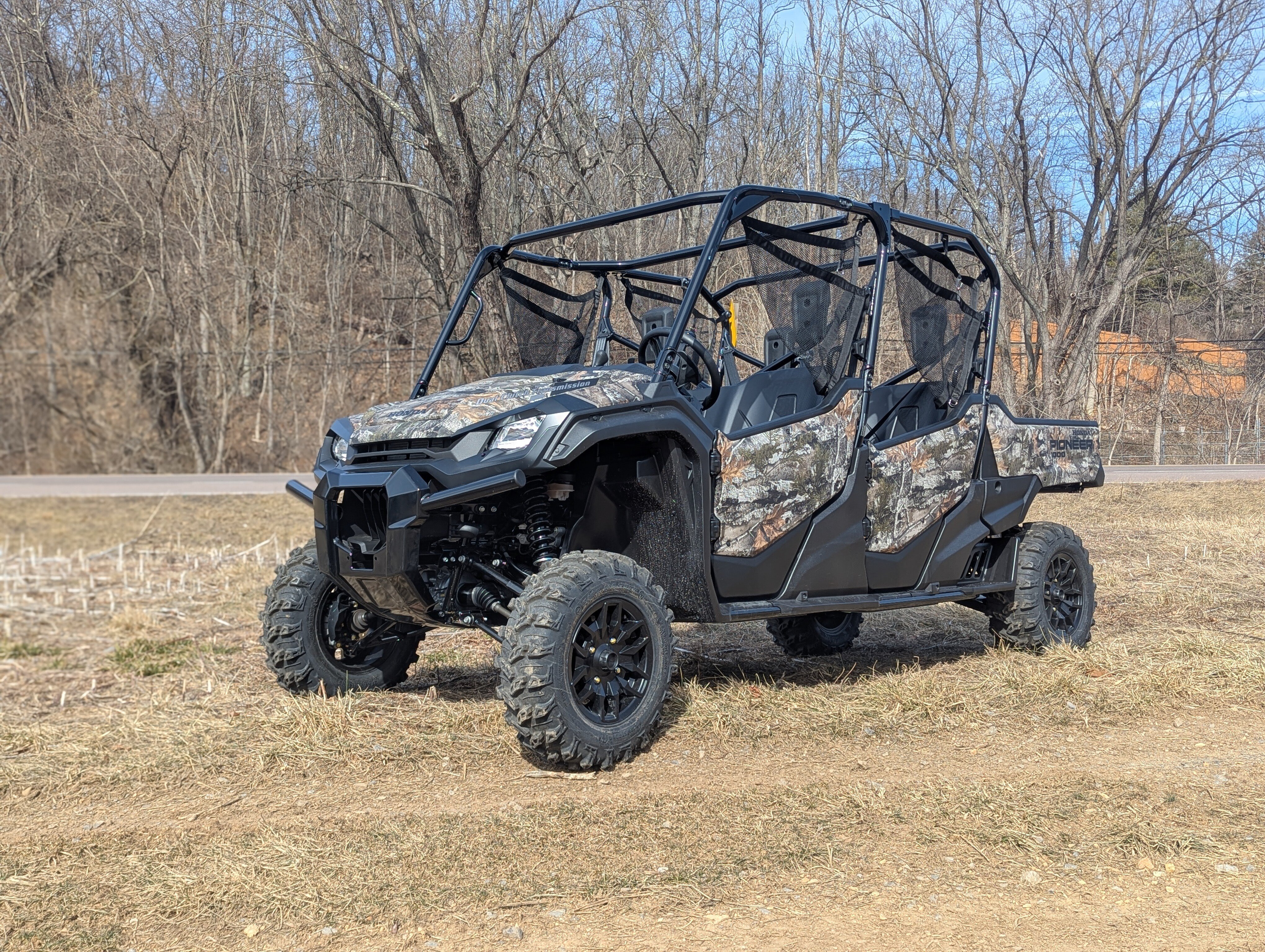New 2025 Honda Pioneer 1000 6 Deluxe Crew