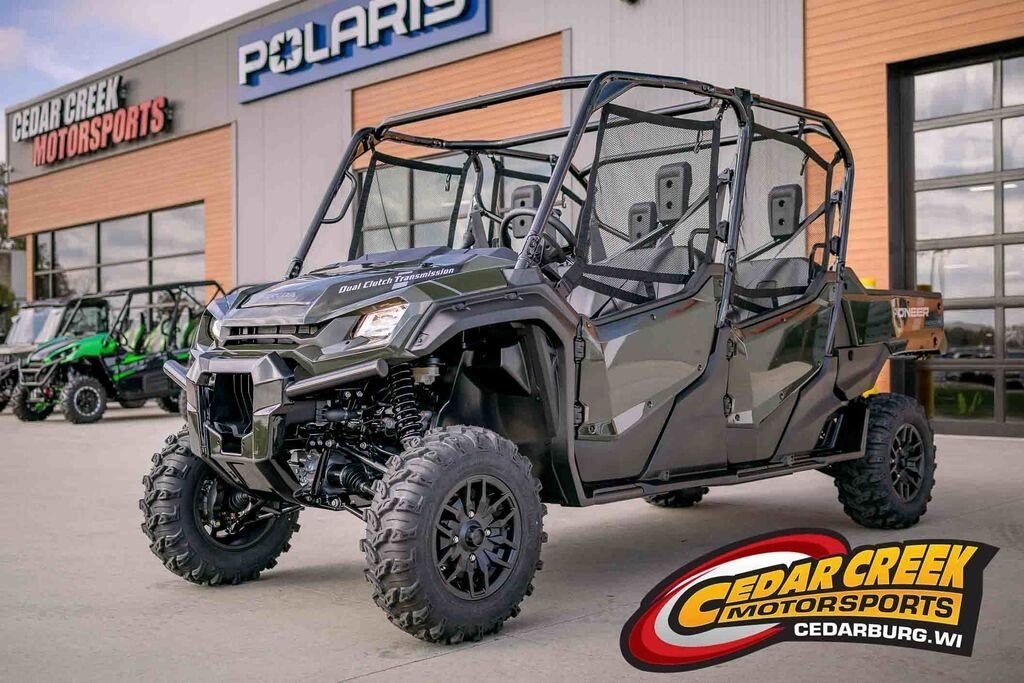 New 2025 Honda Pioneer 1000 6 Deluxe Crew