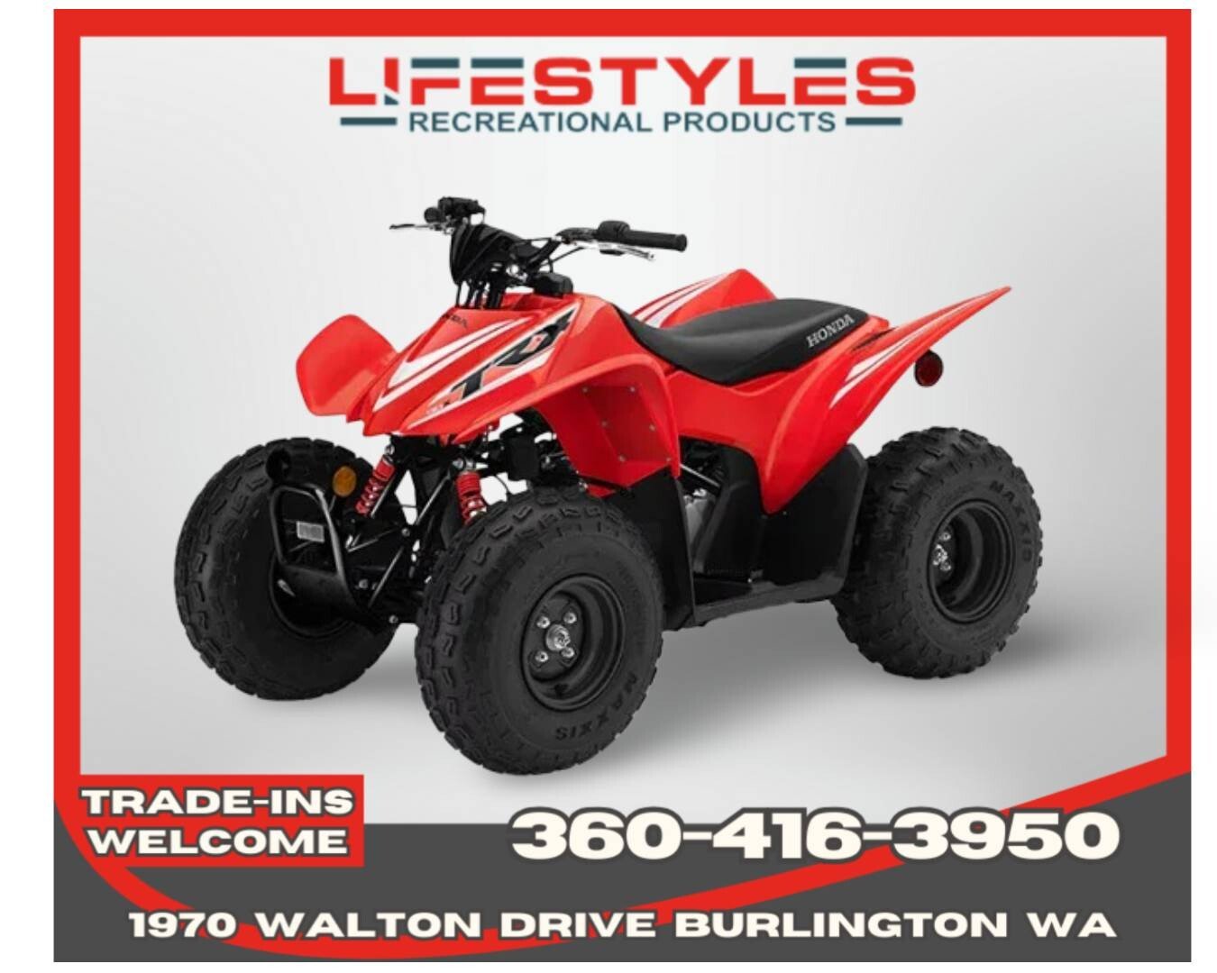 New 2025 Honda TRX90X