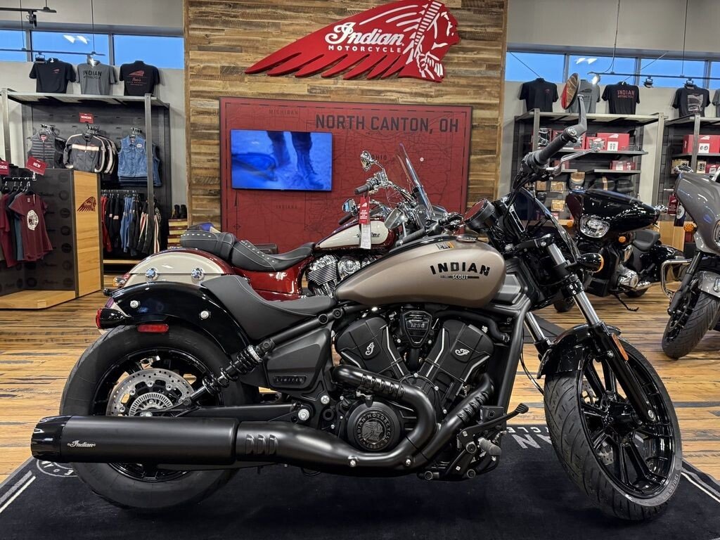 New 2025 Indian Scout Limited + Tech