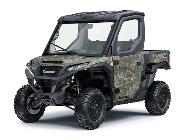 New 2025 Kawasaki Ridge HVAC Camo