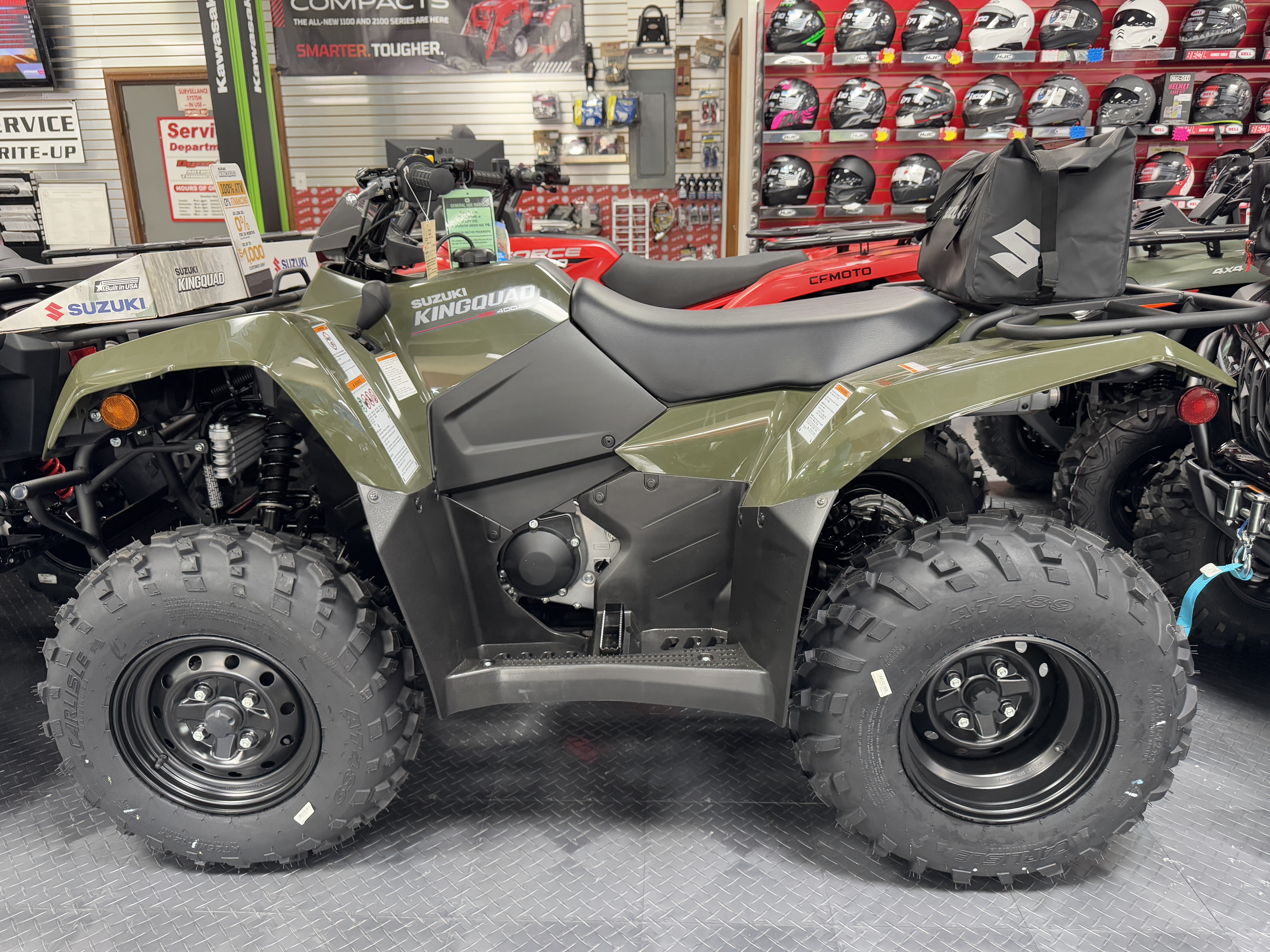 New 2025 Suzuki KingQuad 400 ASi