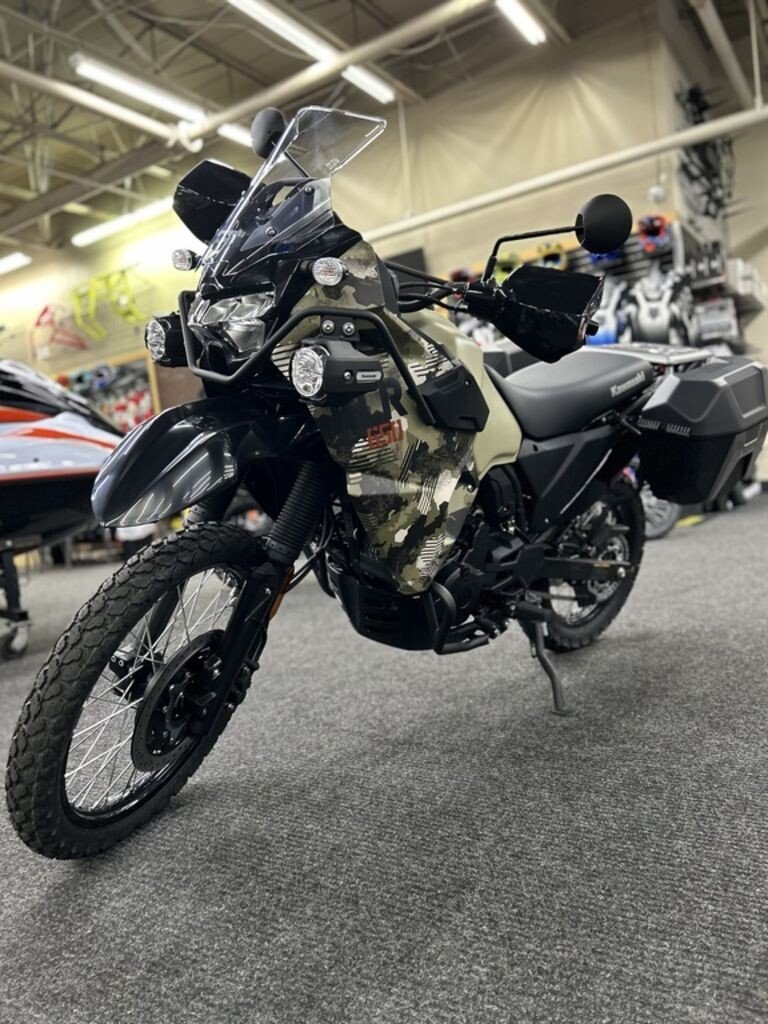 New 2025 Kawasaki KLR650 Adventure ABS