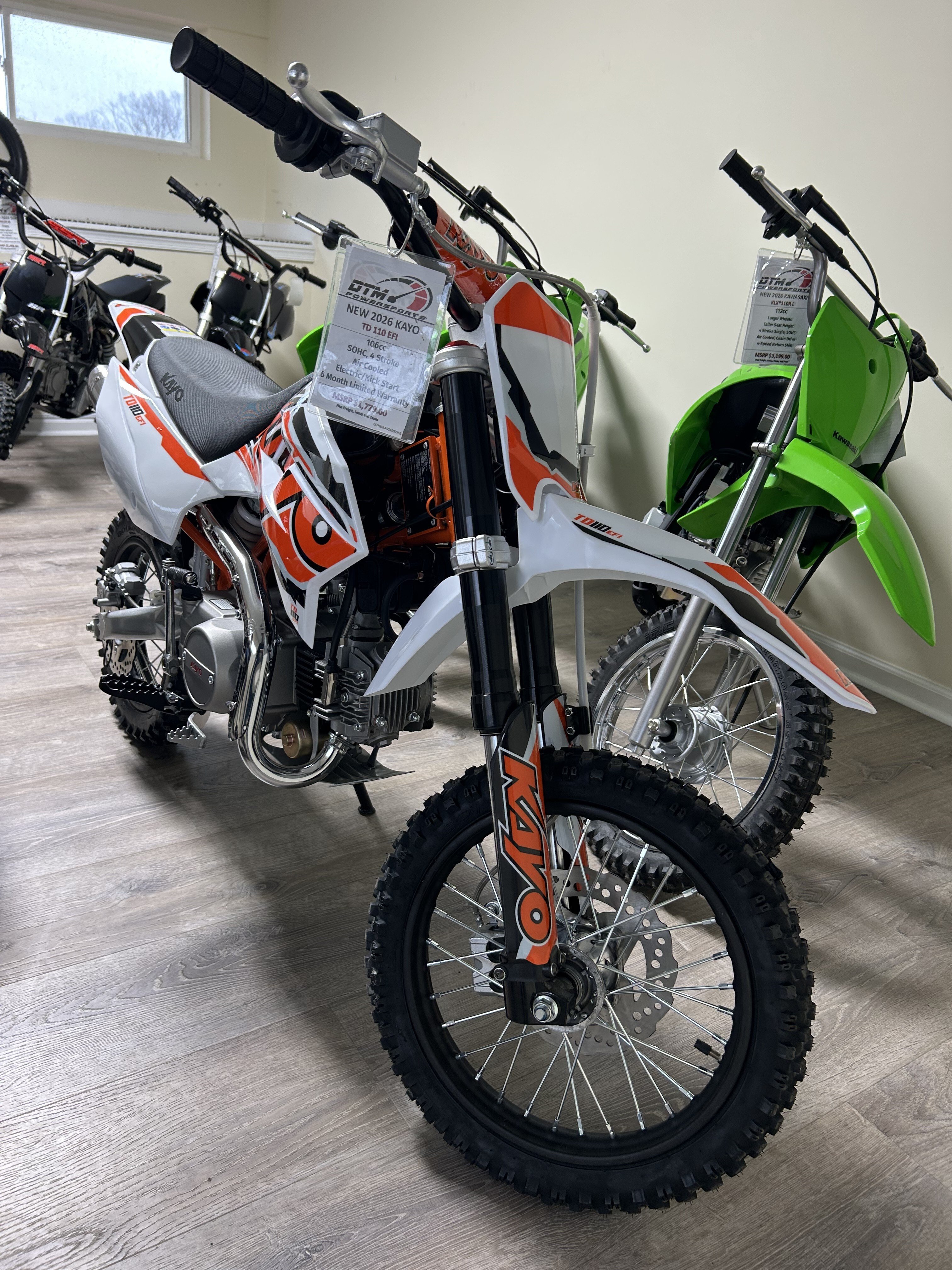 New 2025 Kayo TD 110