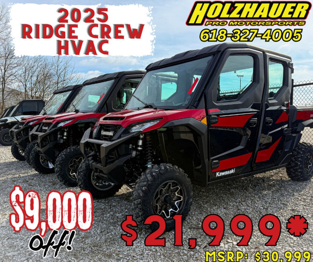 New 2025 Kawasaki Ridge