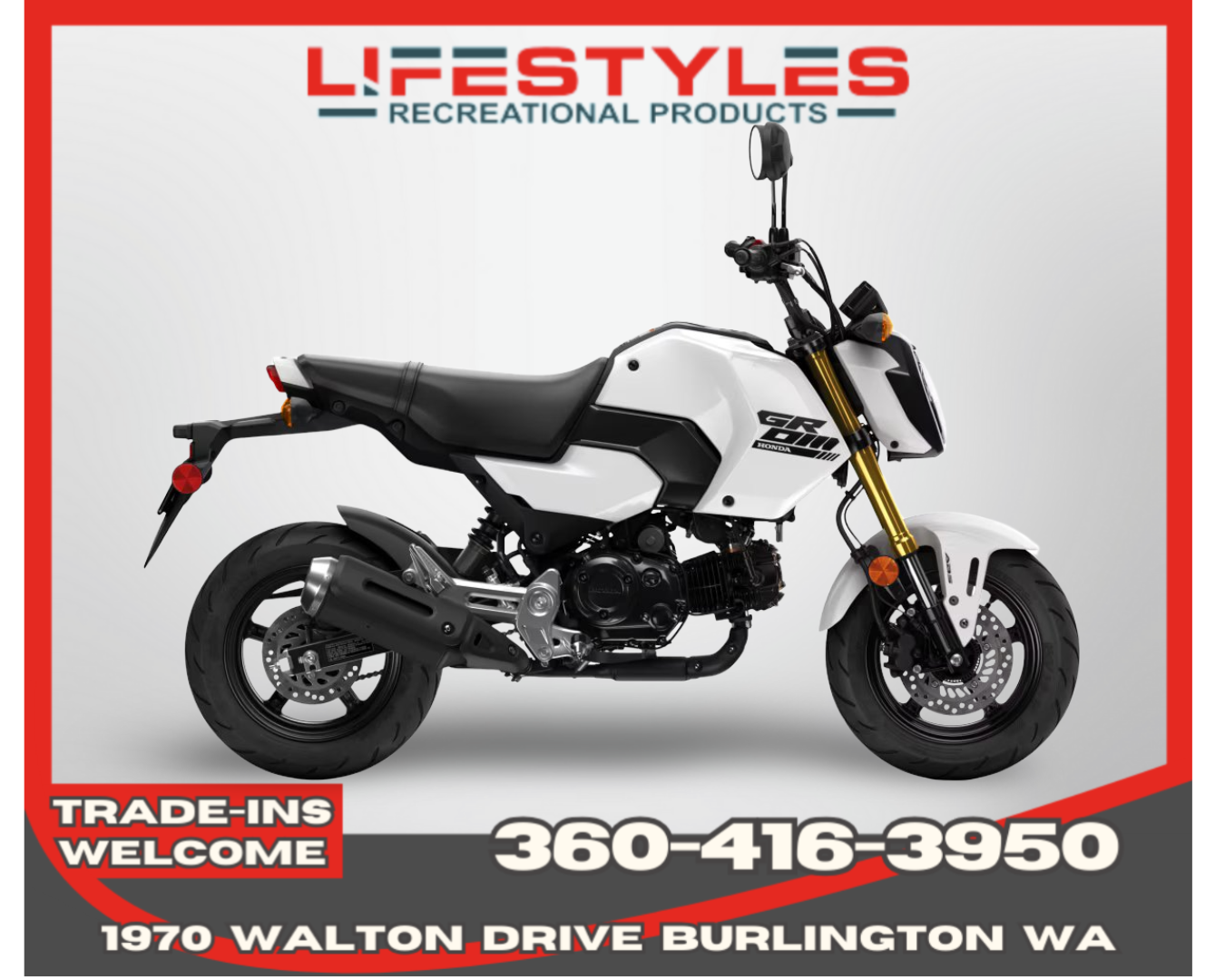 New 2025 Honda Grom