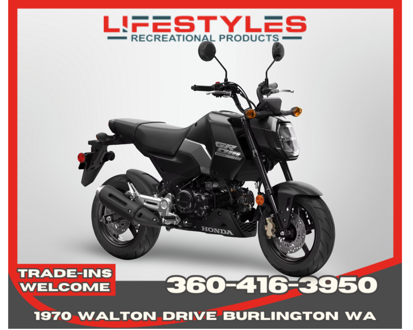New 2025 Honda Grom