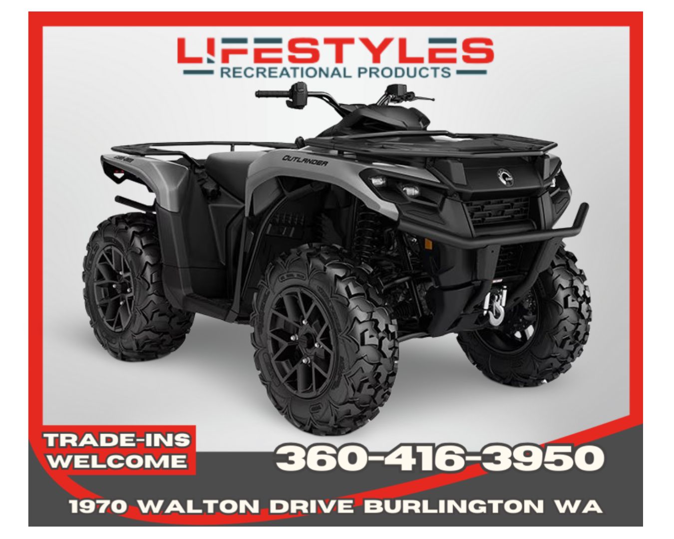 New 2025 Can-Am Outlander 500