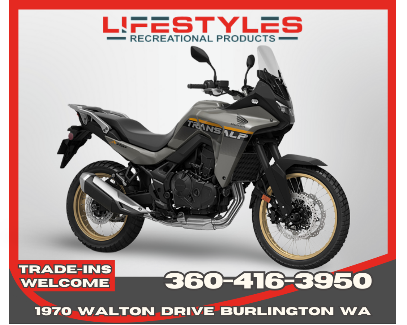 New 2025 Honda Transalp