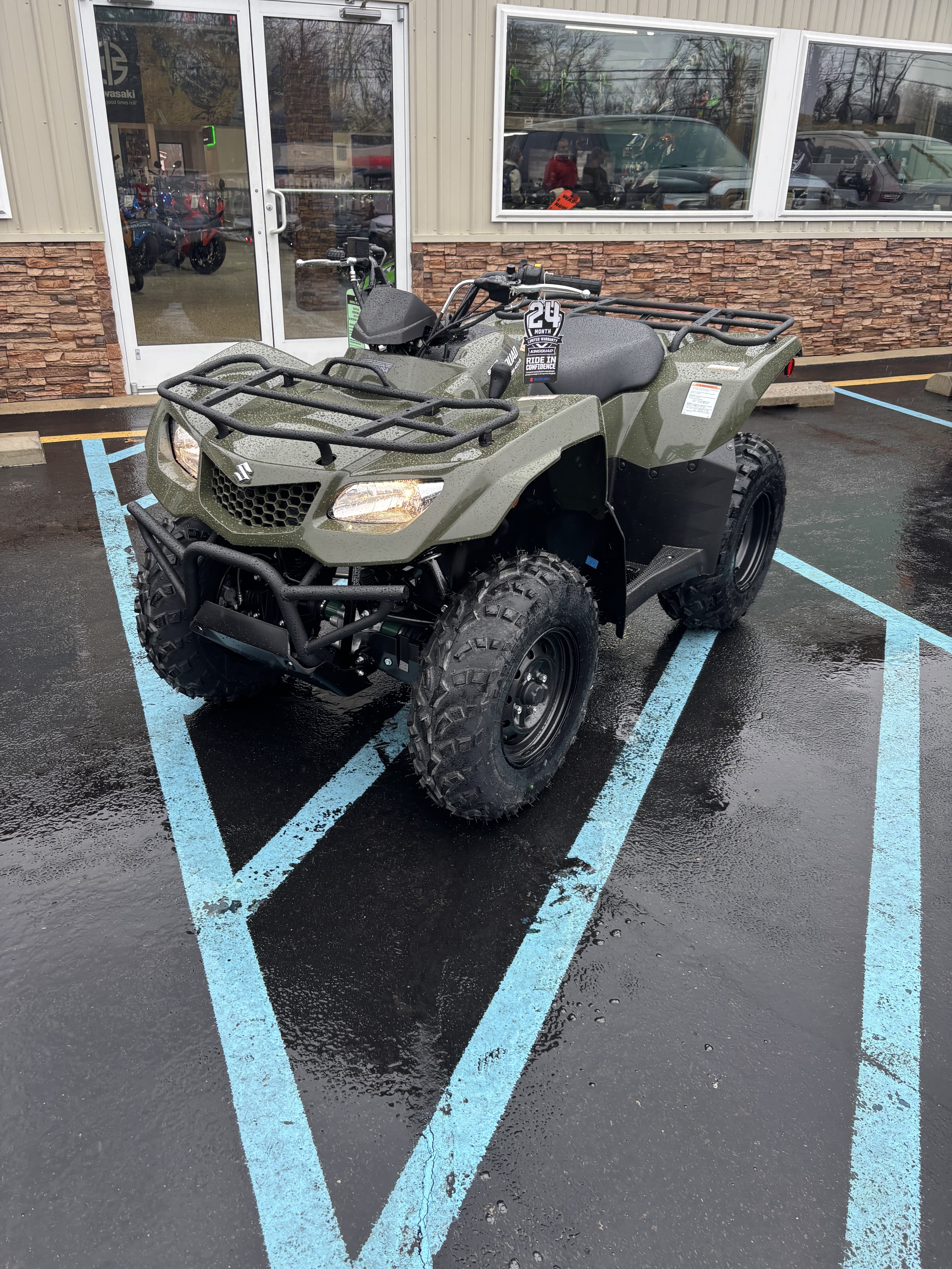 New 2025 Suzuki KingQuad 400 ASi
