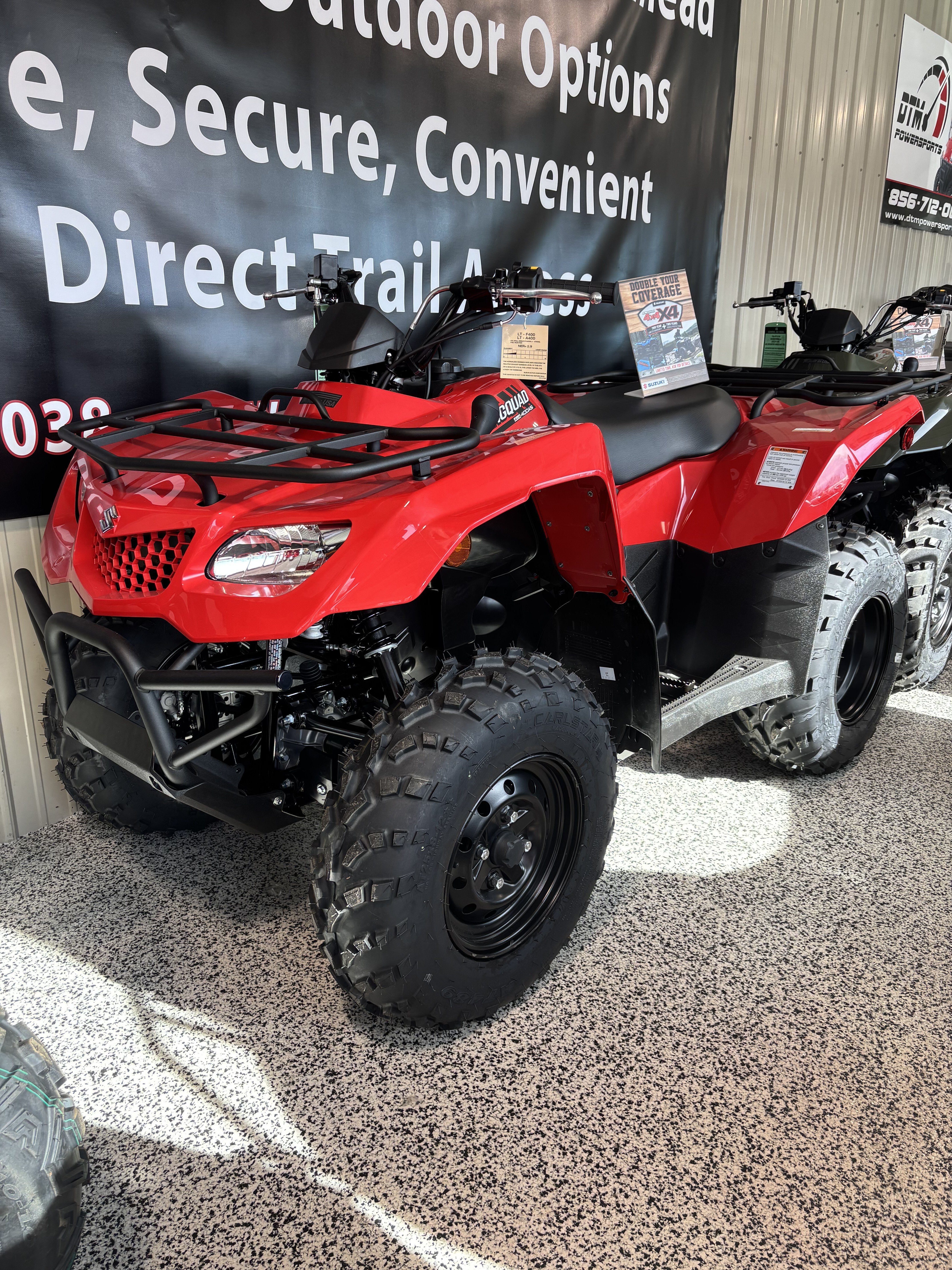 New 2025 Suzuki KingQuad 400 ASi