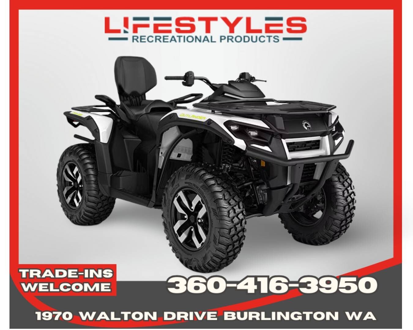 New 2026 Can-Am Outlander Electric