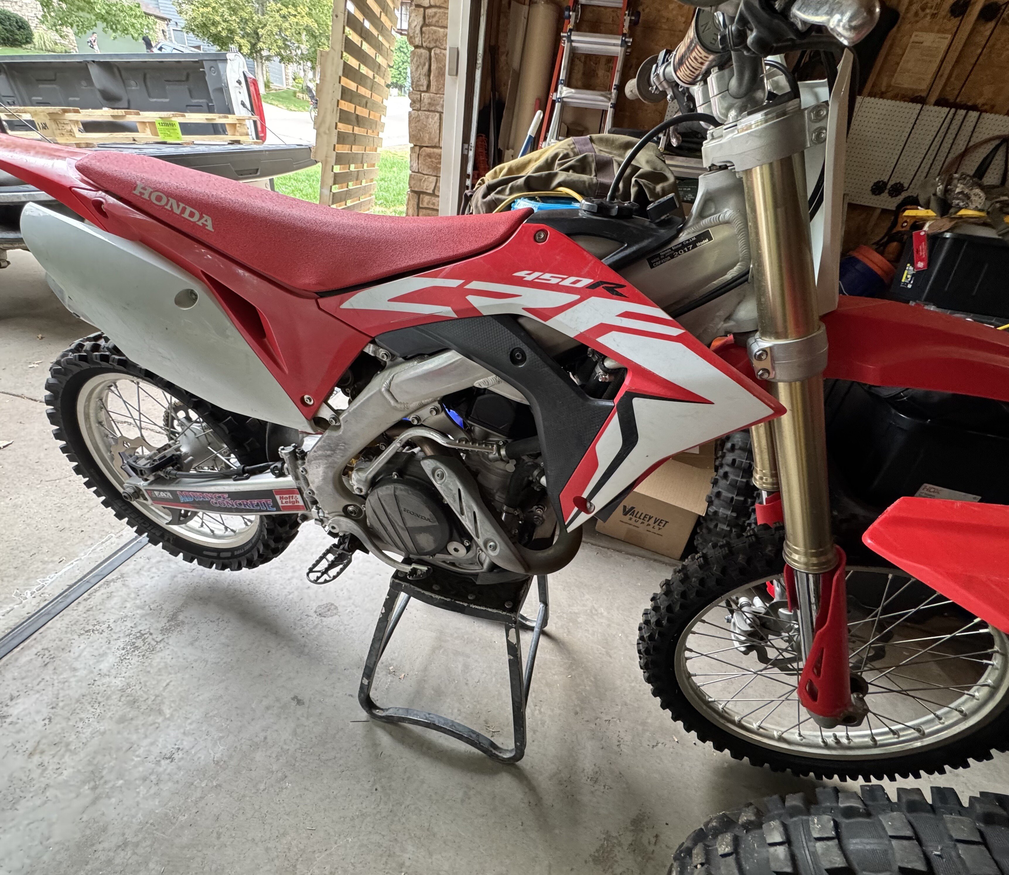 2017 Honda CRF450R Work Edition
