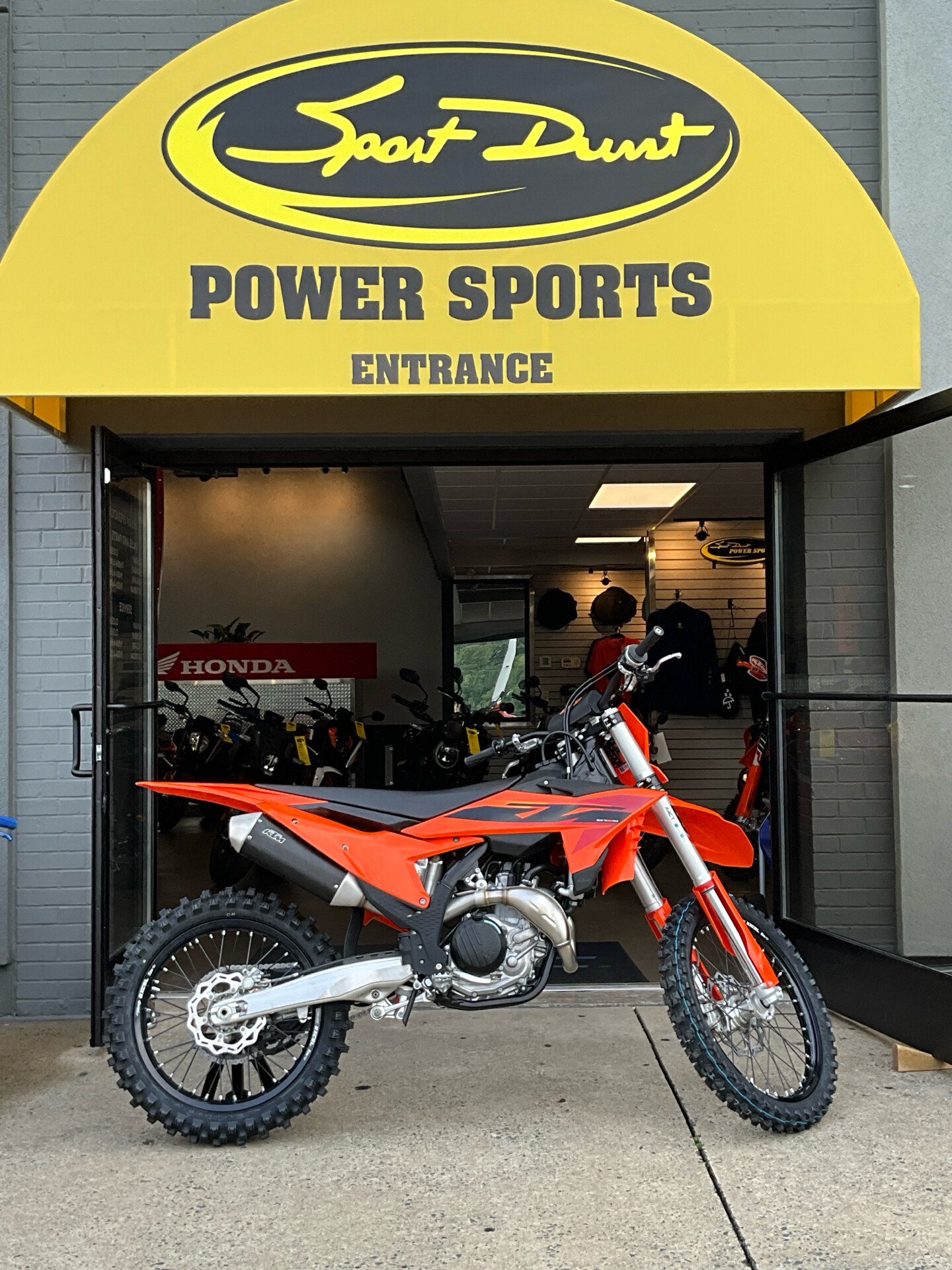 New 2025 KTM 450SX-F