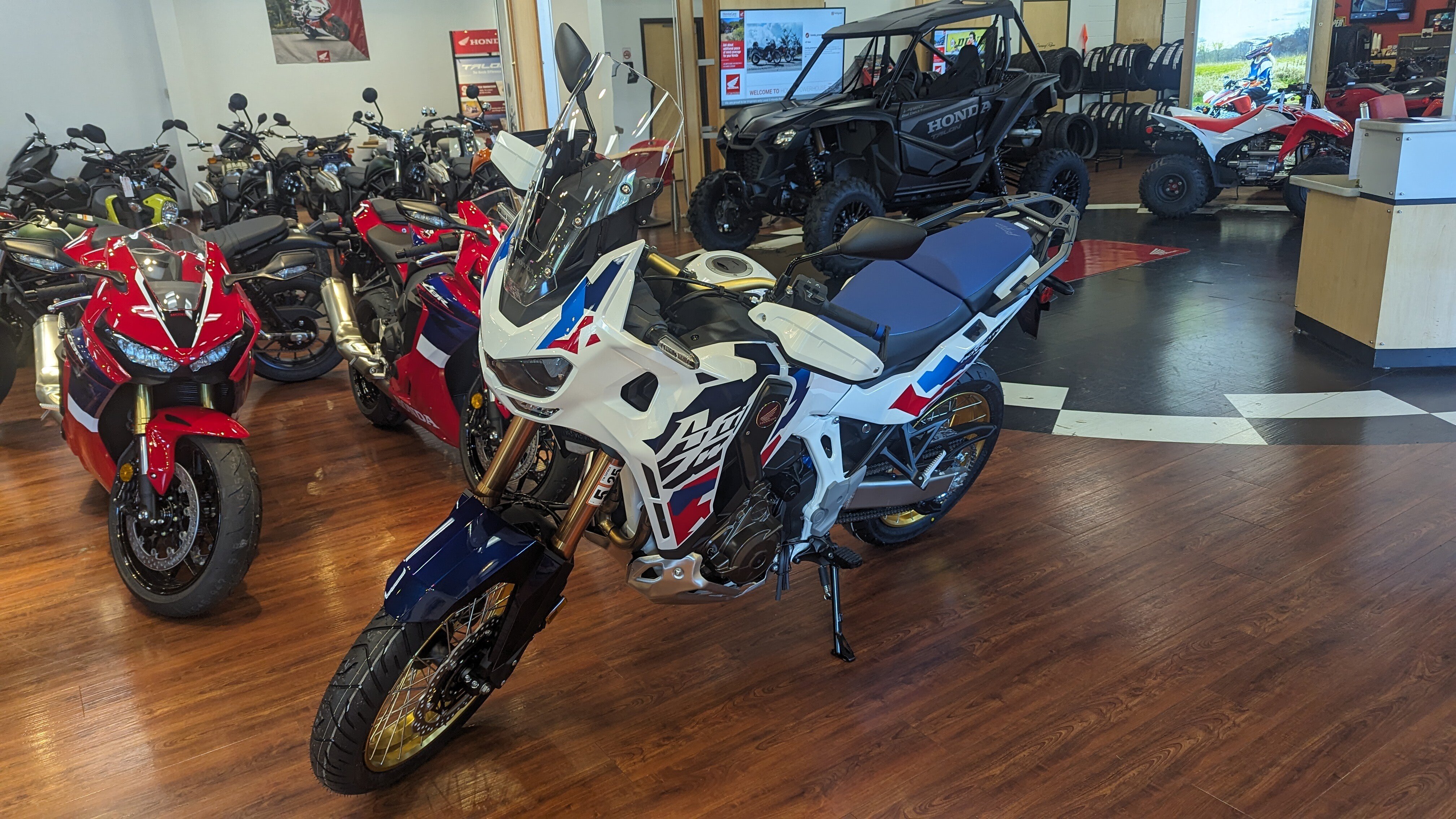 New 2025 Honda Africa Twin Adventure Sports ES